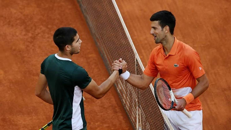 Djokovic tỏ thái độ vô cùng ấn tượng với phong độ của Alcaraz