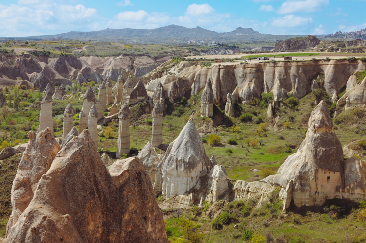 "Thung lũng nấm đá" Cappadocia của Thổ Nhĩ Kì.