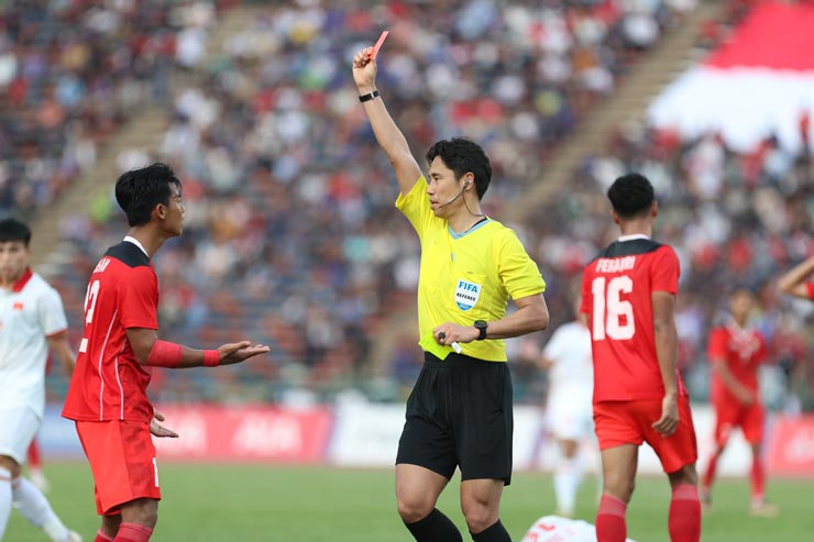 Trực tiếp bóng đá U22 Việt Nam - U22 Indonesia: Bàn thua quá đáng tiếc (SEA Games) (Hết giờ) - 3