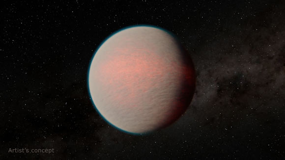 Gliese 1214b - Ảnh đồ họa từ NASA/JPL-Caltech