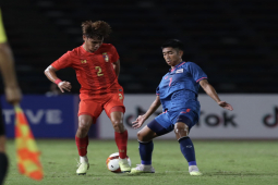 Bóng đá - Video bóng đá U22 Thái Lan - U22 Myanmar: Đẳng cấp vượt trội, chiến thắng "3 sao" (SEA Games)