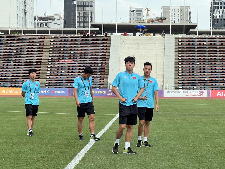Trực tiếp bóng đá U22 Việt Nam - U22 Indonesia: Văn Khang dự bị, chờ đợi Văn Tùng (SEA Games) - 5