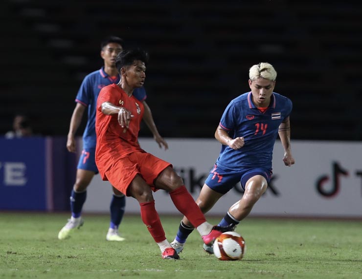 Trực tiếp bóng đá U22 Thái Lan - U22 Myanmar: Dốc toàn lực tấn công (SEA Games 32) - 2