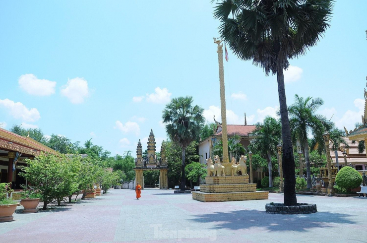 Ngỡ ngàng kiến trúc độc đáo chùa Khmer ở Trà Vinh - 5