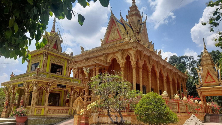 Ngỡ ngàng kiến trúc độc đáo chùa Khmer ở Trà Vinh - 4