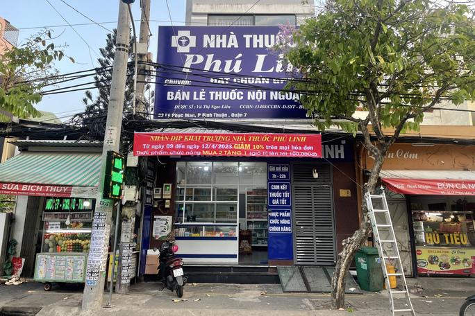 Hiệu thuốc nơi xảy ra vụ việc