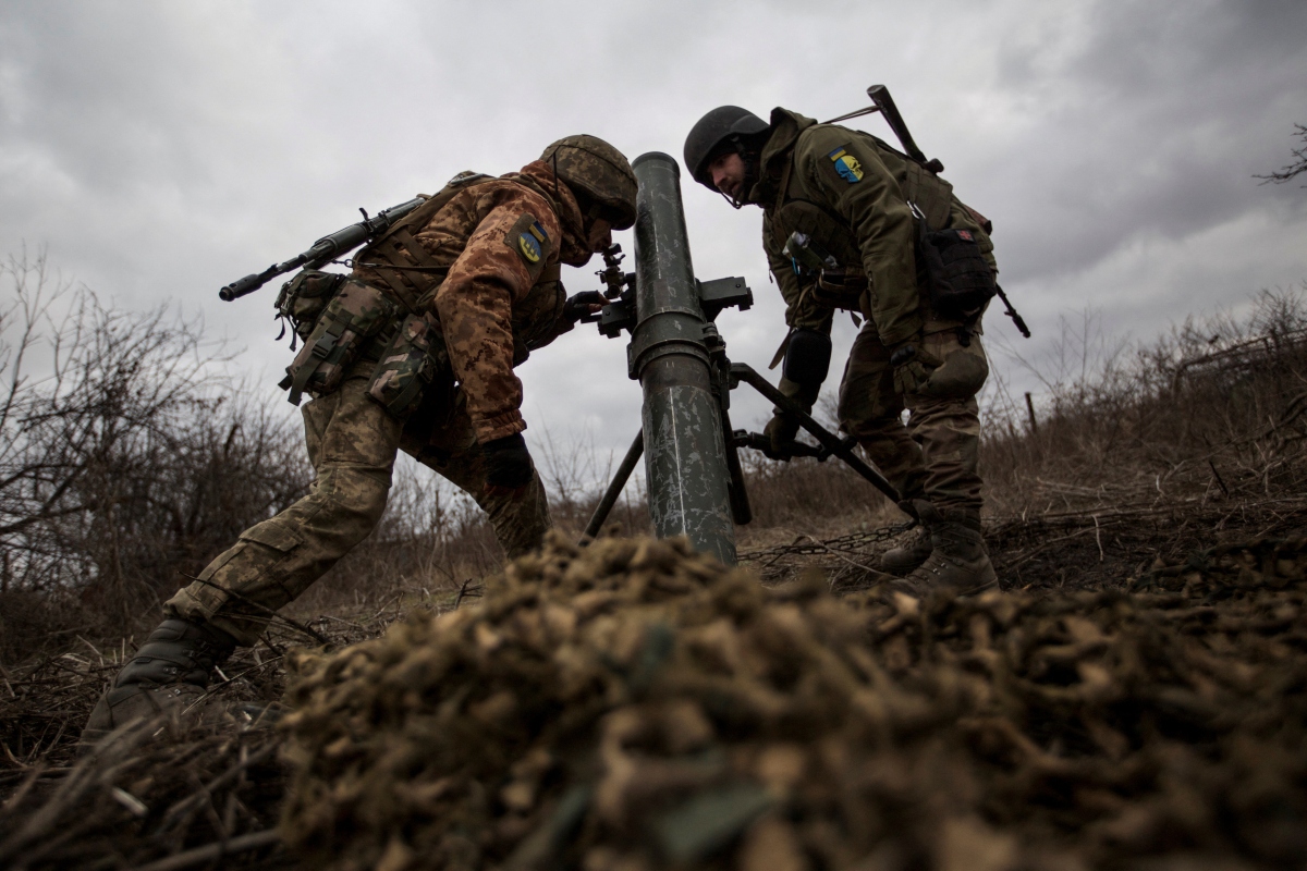 Bakhmut hiện là chiến trường khốc liệt nhất ở Ukraine (ảnh: CNN)