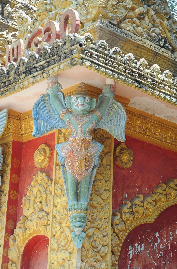 Ngỡ ngàng kiến trúc độc đáo chùa Khmer ở Trà Vinh - 7
