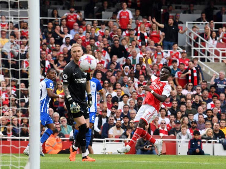 Video bóng đá Arsenal - Brighton: Bàn thua oan uổng, tan vỡ hiệp 2 (Ngoại hạng Anh) - 1