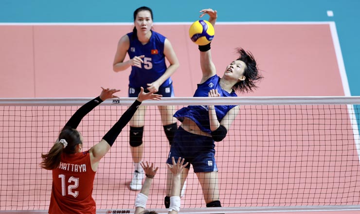 Trực tiếp bóng chuyền nữ Việt Nam - Thái Lan: Khoảng cách đang bị đào sâu (chung kết SEA Games) - 3