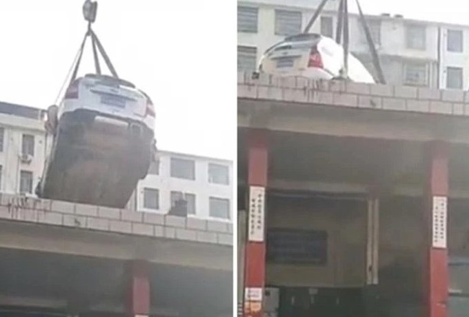 Đỗ ôtô sai quy định, khi quay lại cô gái chứng kiến cảnh tượng hết hồn - 2