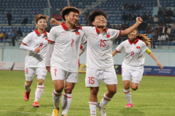 Video bóng đá ĐT nữ Nepal - Việt Nam: Siêu phẩm mãn nhãn, Huỳnh Như phô diễn đẳng cấp (Vòng loại Olympic)