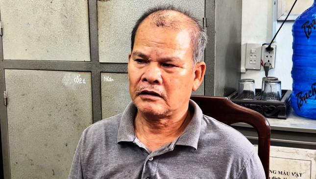 Đối tượng Tối tại cơ quan công an. Ảnh: CACC