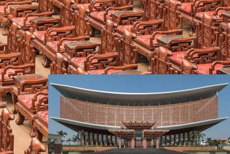 Sở Văn hóa Bắc Ninh nói gì về hàng ghế gỗ Đồng Kỵ trong Nhà hát dân ca quan họ?