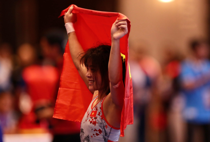Vật Việt Nam khuynh đảo SEA Games: Gom hết 6 HCV ở 6 trận chung kết - 2