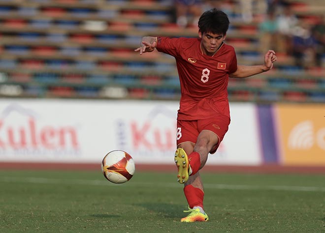 Trực tiếp bóng đá U22 Việt Nam - U22 Myanmar: Khuất Văn Khang ghi bàn đẳng cấp (SEA Games) - 1