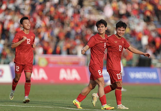 Trực tiếp bóng đá U22 Việt Nam - U22 Myanmar: Hồ Văn Cường lỡ hat-trick (SEA Games) (Hết giờ) - 8