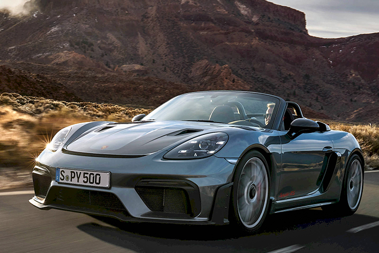 Porsche 718 RS mui trần ra mắt toàn cầu