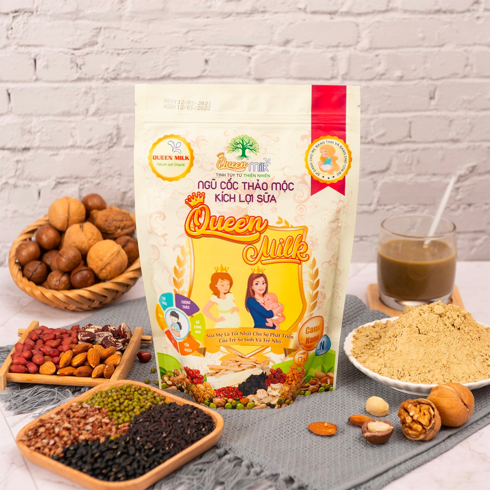 Ngũ cốc thảo mộc Queenmilk – Dinh dưỡng tuyệt vời cho mẹ sau sinh - 1