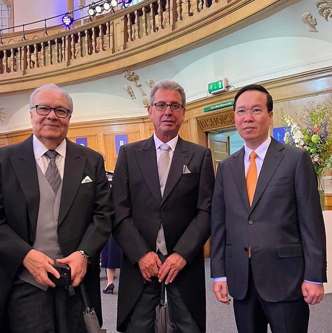 Chủ tịch nước Võ Văn Thưởng gặp Phó Tổng thống Honduras Renato Florentino