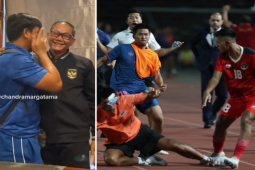 Bóng đá - U22 Thái Lan - U22 Indonesia gặp mặt hòa giải, trợ lí HLV "Voi chiến" bật khóc xin lỗi