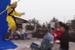 Phim - Hậu trường phim Tây Du Ký hé lộ cảnh quay "đánh lừa thị giác"