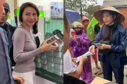 Đời sống Showbiz - Thủy Tiên lên tiếng về nghi vấn ăn chặn tiền từ thiện "phát 5 triệu đưa 3 triệu"