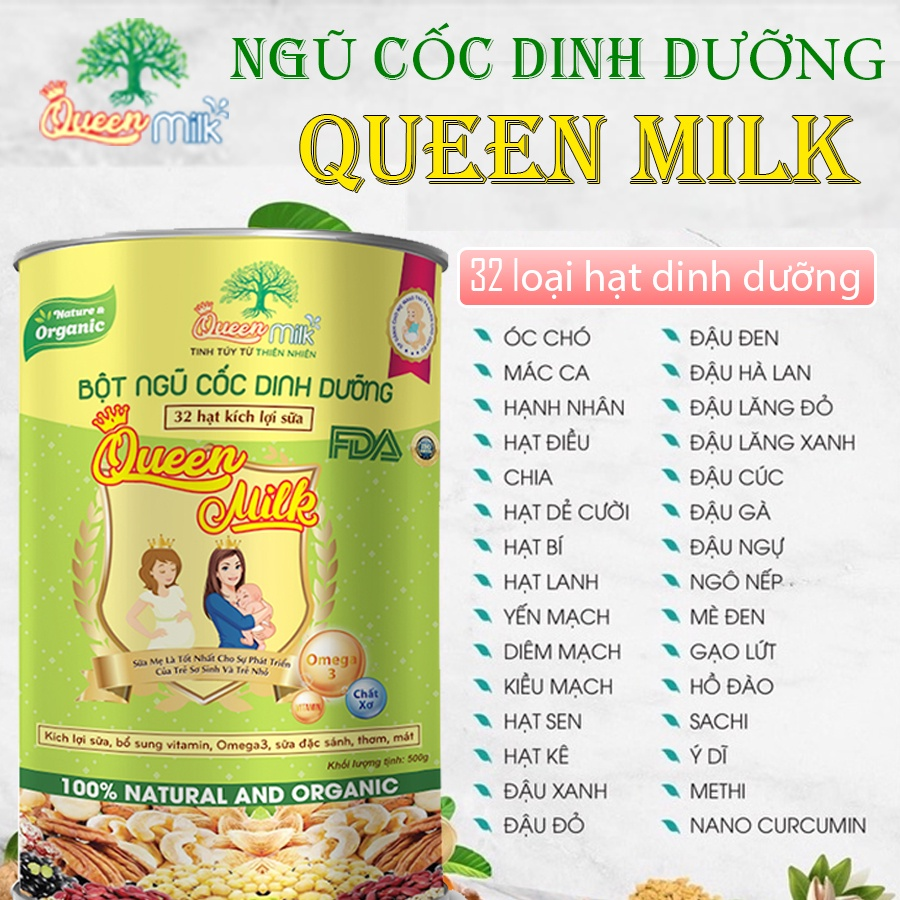Ngũ cốc thảo mộc Queenmilk – Dinh dưỡng tuyệt vời cho mẹ sau sinh - 3