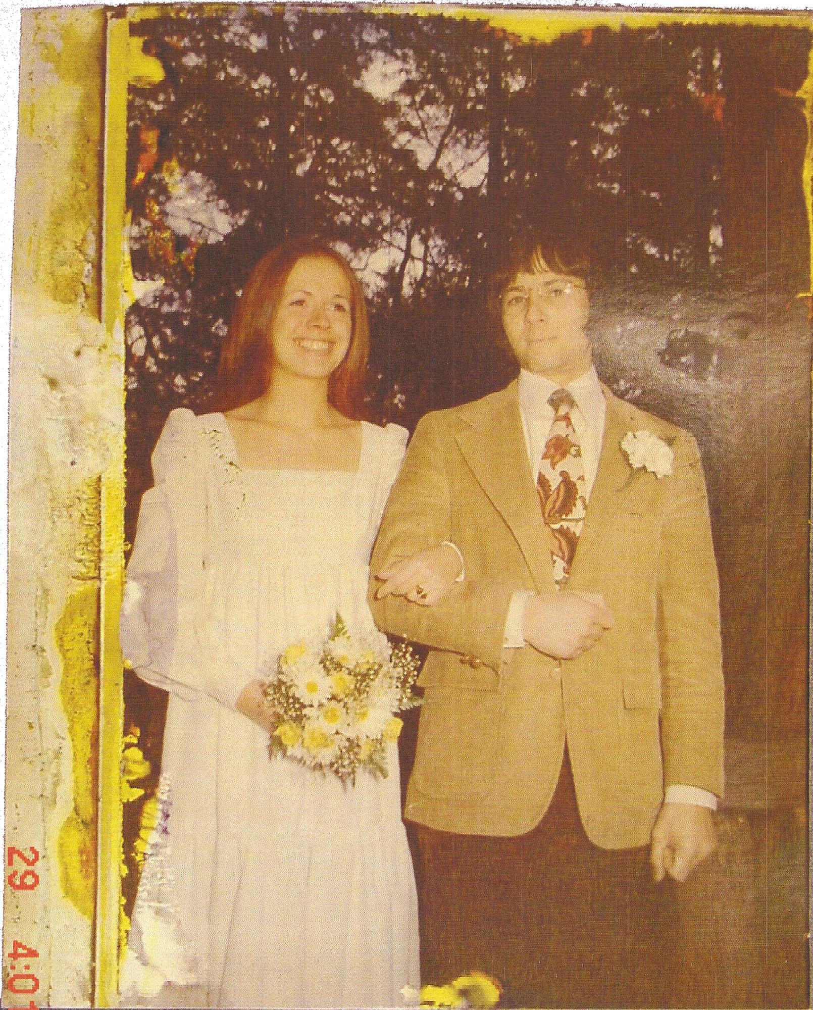 Kathleen “Kathie” McCormack và Robert Durst trong ngày cưới.