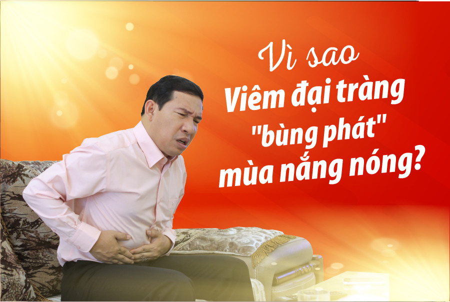 Vào hè, cảnh giác viêm đại tràng bùng phát - 1