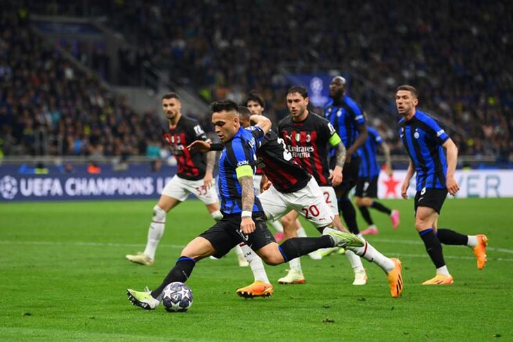 Video bóng đá Inter Milan - AC Milan: Sao sáng lập công, ẵm vé chung kết (Cúp C1) - 2
