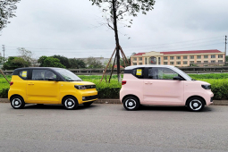 Ô tô điện Wuling HongGuang xuất hiện tại Việt Nam, làm nhiều người thích thú