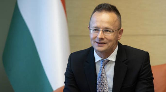 Bộ trưởng Ngoại giao Hungary Peter Szijjarto. Ảnh: Anadolu
