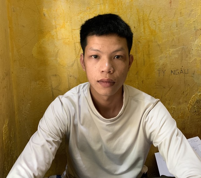 Đối tượng Thành tại Cơ quan Công an