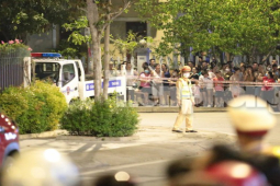 Cảnh sát phong tỏa khu vực nhà cựu Bí thư Lào Cai Nguyễn Văn Vịnh