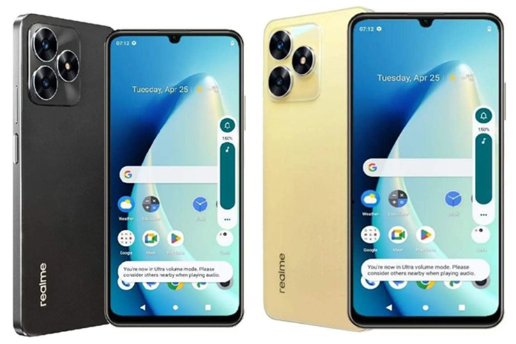 Realme C53 với kiểu dáng iPhone lộ diện - 1