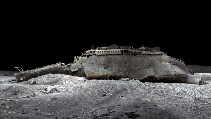 Hé lộ hình ảnh chi tiết chưa từng thấy về xác tàu Titanic huyền thoại - 5