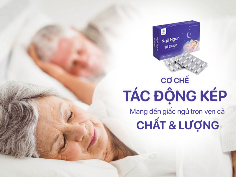 Viên Ngủ Ngon Trí Dược mang đến giấc ngủ sinh lý tự nhiên, không gây phụ thuộc