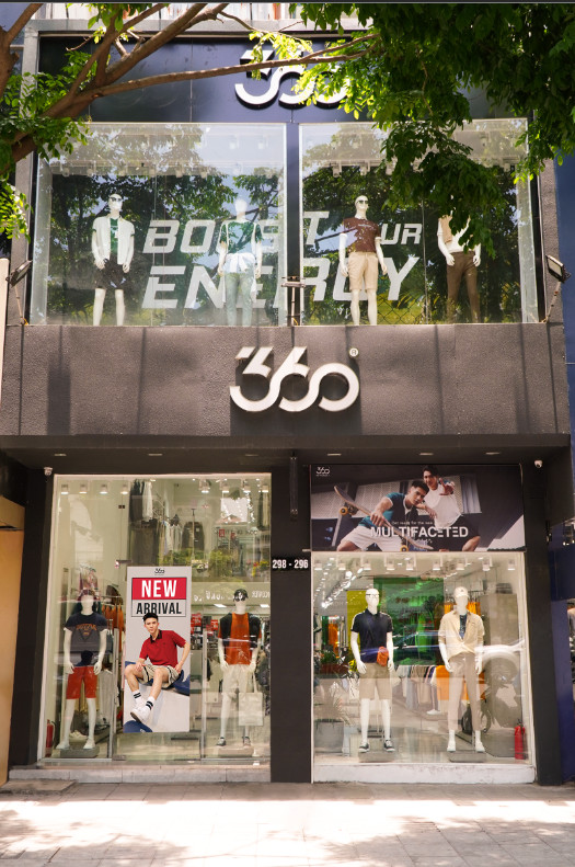 Thương hiệu thời trang nam 360® đang tạo nên sức hút lớn trong lòng khách hàng trẻ