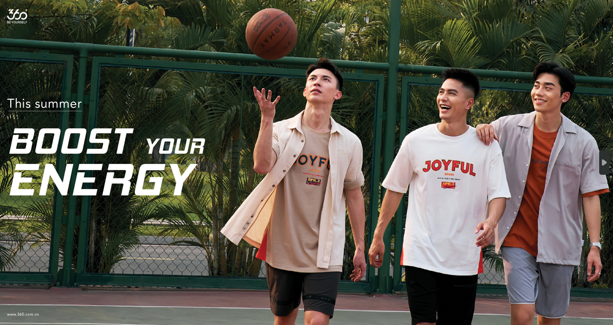 Bộ sưu tập thời trang thể thao Spirit Squad của thương hiệu thời trang 360®