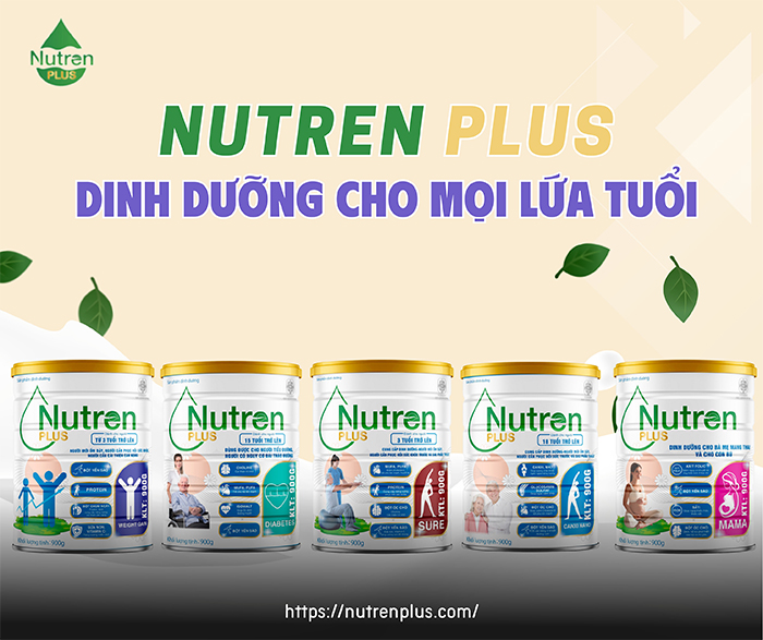 Nutren Plus –  Sản phẩm dinh dưỡng tin dùng cho sức khỏe Việt - 1