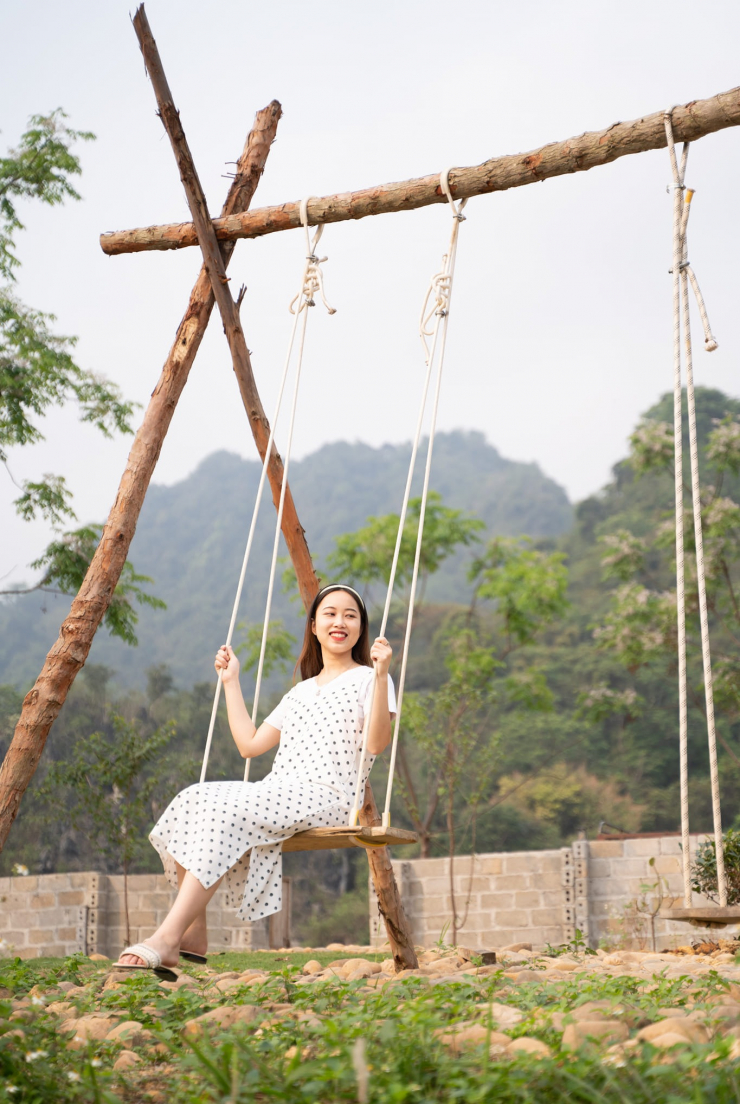 Về Hữu Liên tận hưởng không khí trong lành.