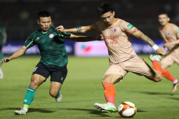 Bóng đá - Video bóng đá TP HCM - CAHN: "Cơn mưa" bàn thắng, Văn Thanh tỏa sáng (V-League)