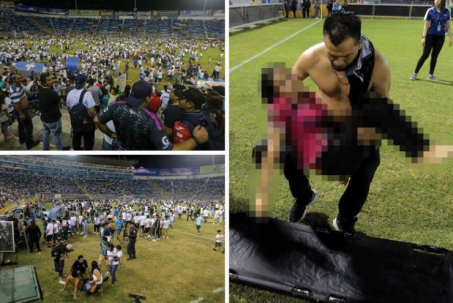 Bàng hoàng thảm họa "vỡ sân" bóng đá: 12 người chết, 500 nạn nhân bị thương