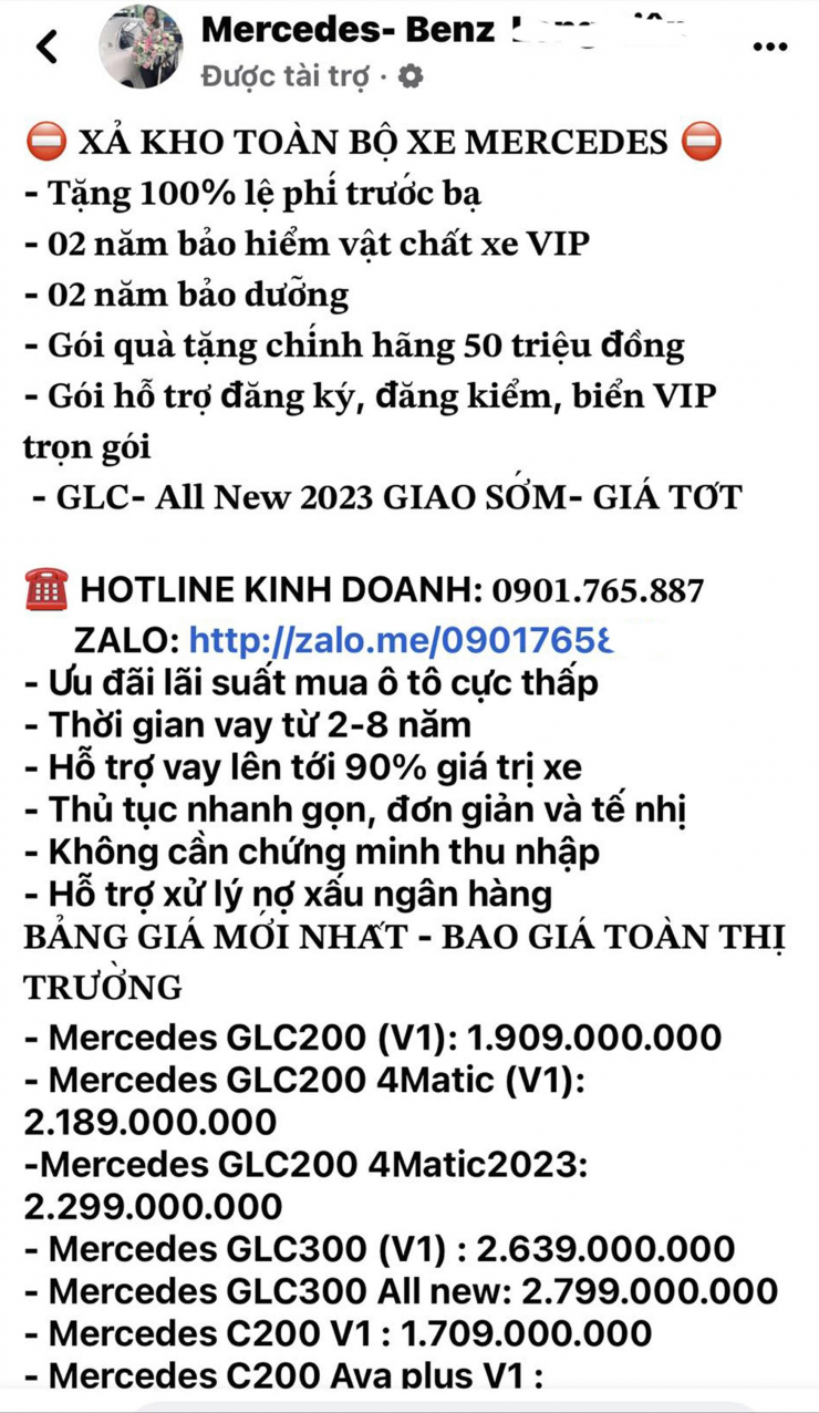 Các đại lý ô tô đua nhau đăng tin giảm giá để hút khách.