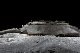 Hé lộ hình ảnh chi tiết chưa từng thấy về xác tàu Titanic huyền thoại
