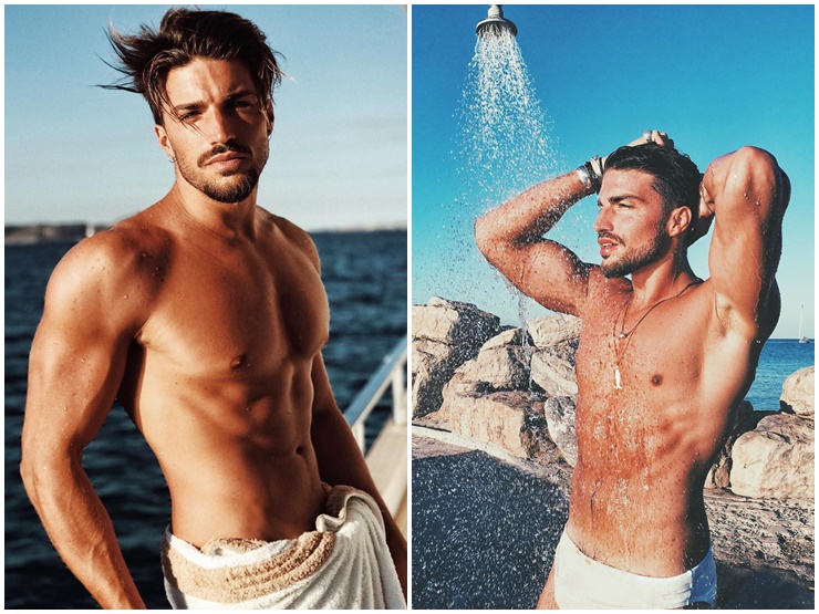 Mariano Di Vaio sở hữu body cuốn hút.