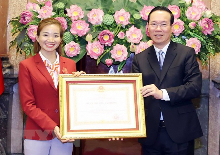 Chủ tịch nước biểu dương Đoàn Thể thao Việt Nam tại SEA Games 32 - 2