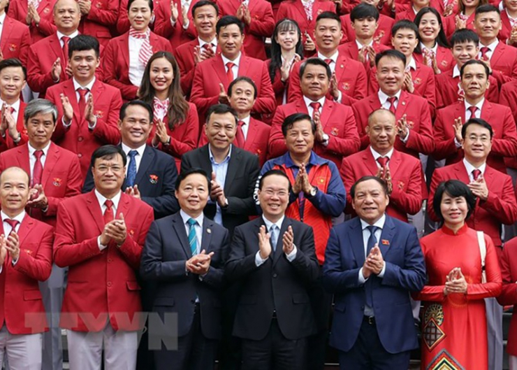 Chủ tịch nước biểu dương Đoàn Thể thao Việt Nam tại SEA Games 32 - 4