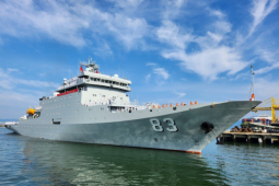 Tin tức trong ngày - Tàu huấn luyện của Hải quân Trung Quốc cập cảng Tiên Sa